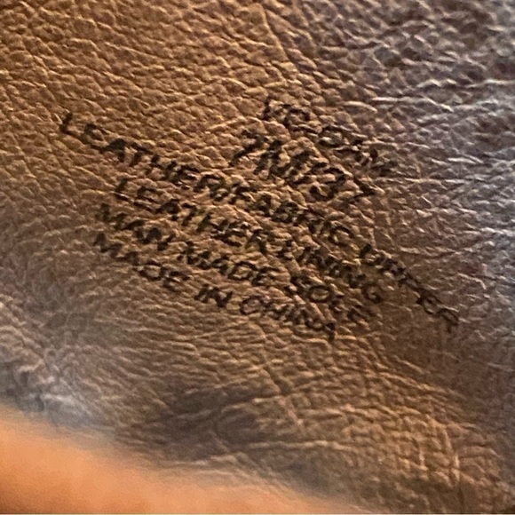 Vince Camuto Mocha Brown Leather Open Booties Size 7 - Picture 7 of 7